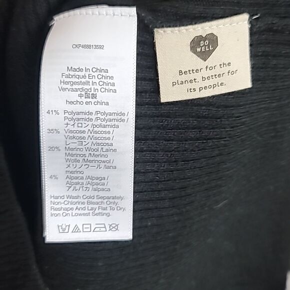 Madewell Henley Sweater Midi Dress - Picture 7 of 9